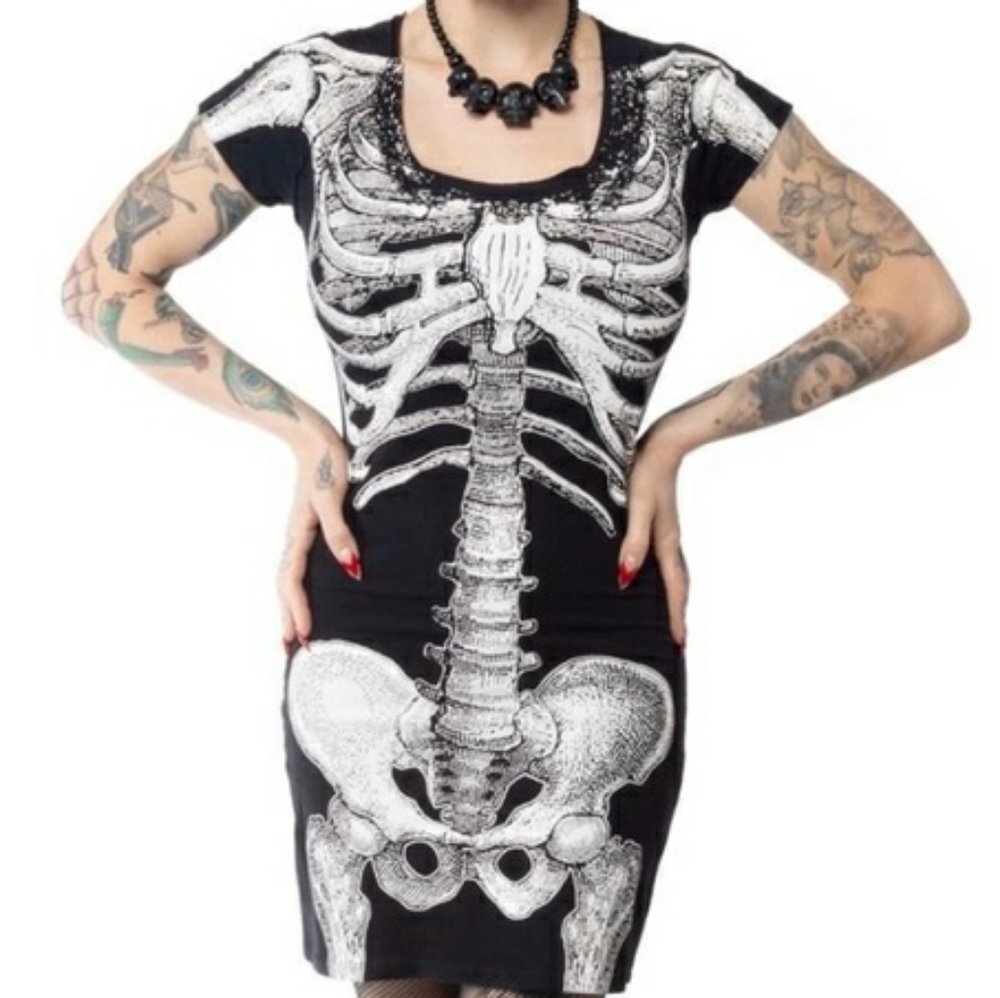 Kreepsville 666 bone dress